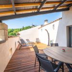 Terrasse sur les toits avec vue magnifique