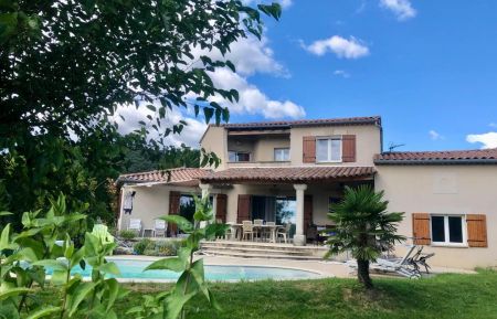G&icirc;te n&deg;294721 Saint-Sauveur-de-Cruzi&egrave;res - Ard&egrave;che - Villa ind&eacute;pendante avec piscine priv&eacute;e, jardin paysager et terrasse couverte
