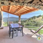 Terrasse couverte avec vue sur le panorama